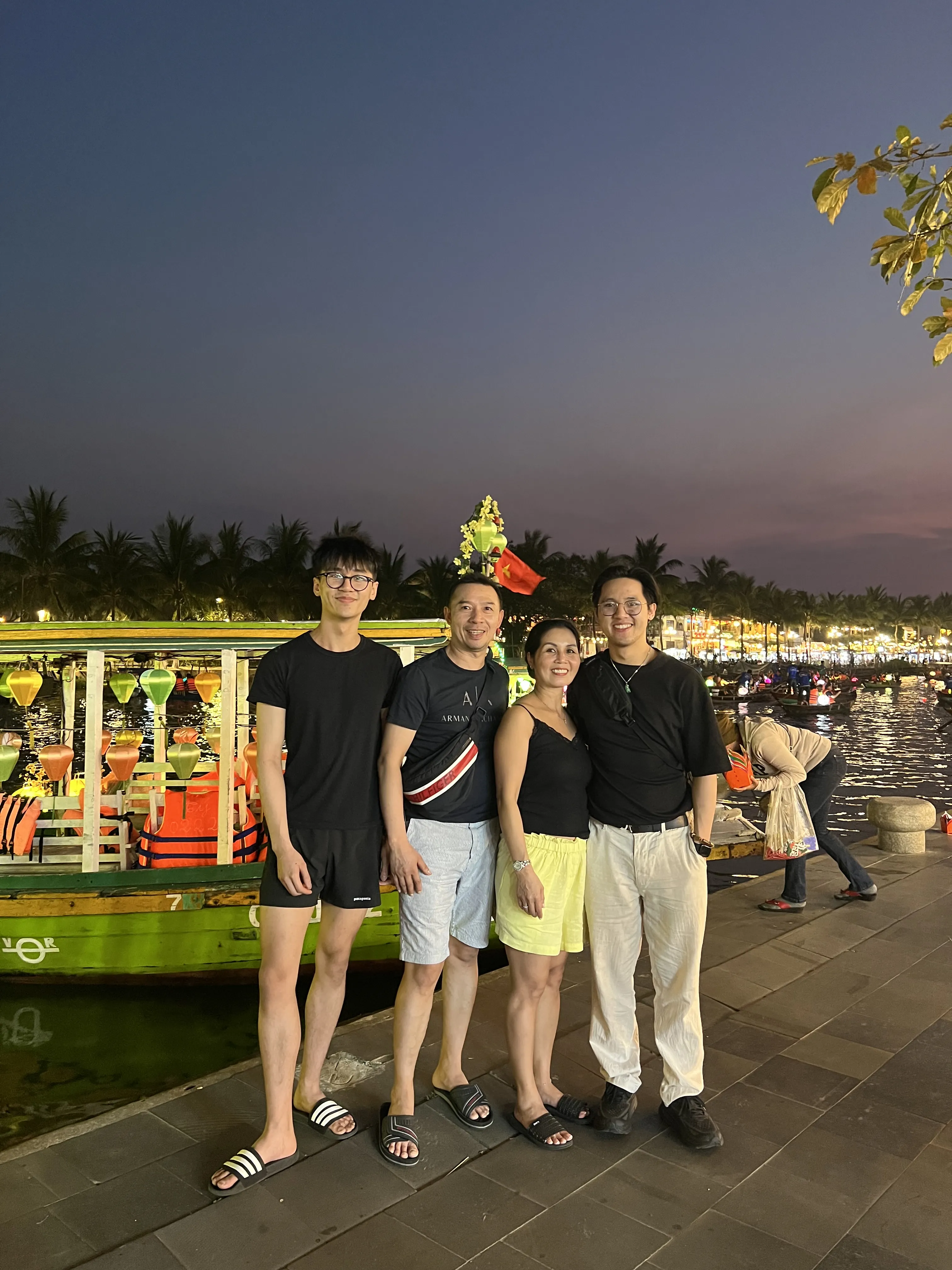 Our recent family holiday back to Vietnam. Picture taken in Hội An.